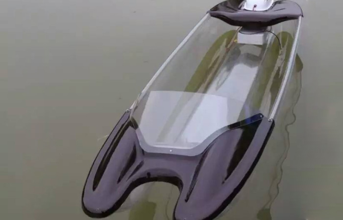 Transparent PC boat blister